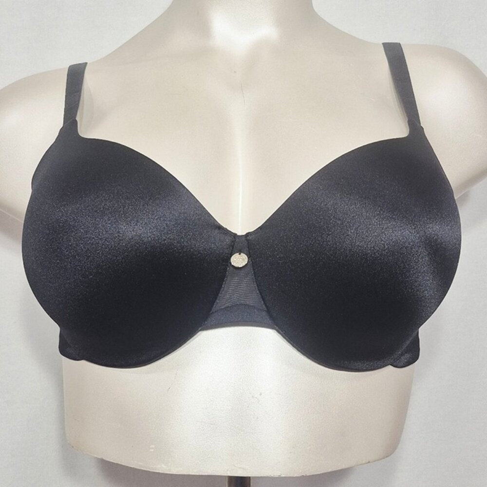 40DD Just My Size JMS MJ1207 Perfect Shape T-Shirt Underwire Bra Black NWT
